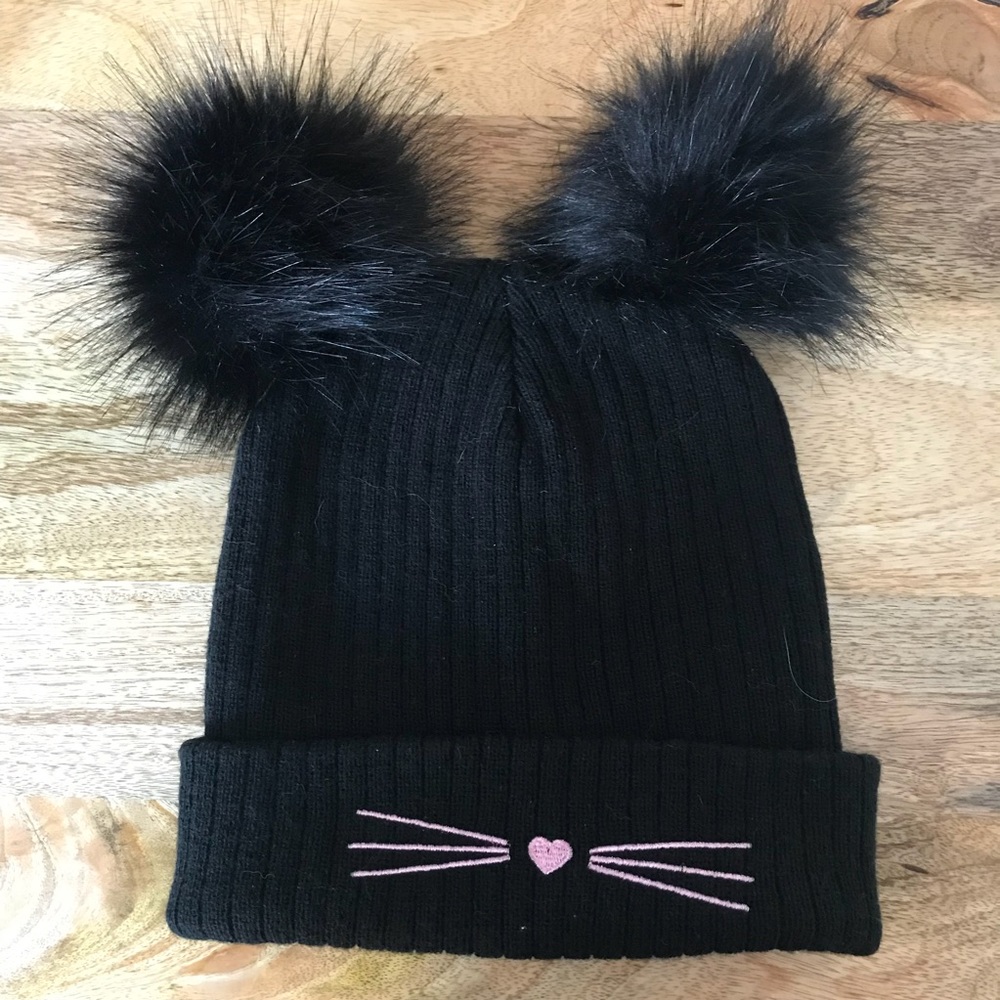 Fluffy Kitty Hat